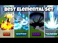 Best elemental set in blox fruits update 20