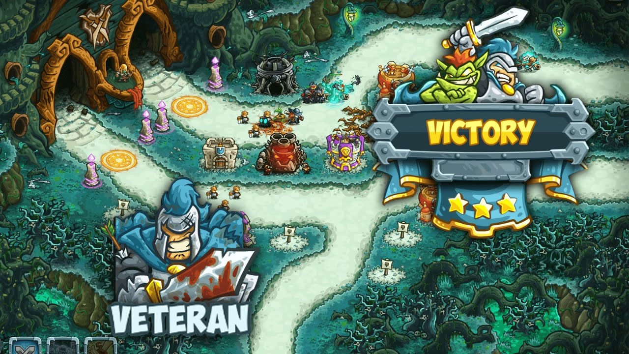 Deepleaf Outpost | Veteran | 3 Stars | Kingdom Rush 5: Alliance Bonus Campaign