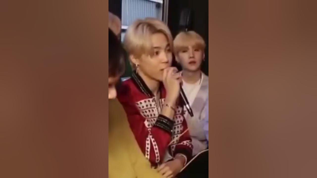 Jimin singing Korean national anthem #jimin #bts