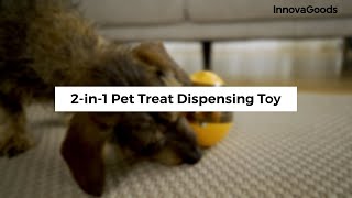 2-IN-1 TREAT DISPENSER TOY FOR PETS