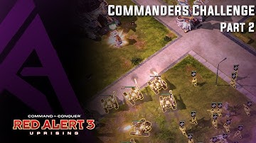 Red Alert 3 Uprising : Commanders Challenge - Part 2 - Explosions and Sea wings.