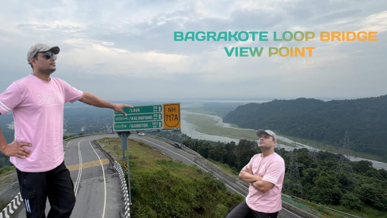 Bagrakote Loop Bridge per aagye😍| Loop Bridge best viewpoint| 