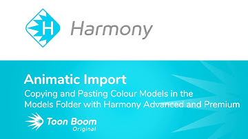 How to Copy and Paste Colour Models in the models Folder with Harmony Advanced and Premium