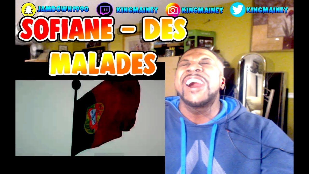 (FRENCH)Sofiane - Des Malades [Clip Officiel]REACTION!!