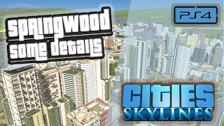 Cities Skylines / Springwood / Some details #PS4 Console