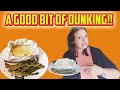 Baked Camembert And Garlic Roasted Asparagus