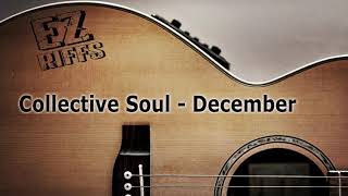 Collective Soul  December Guitar Lesson Tutorial