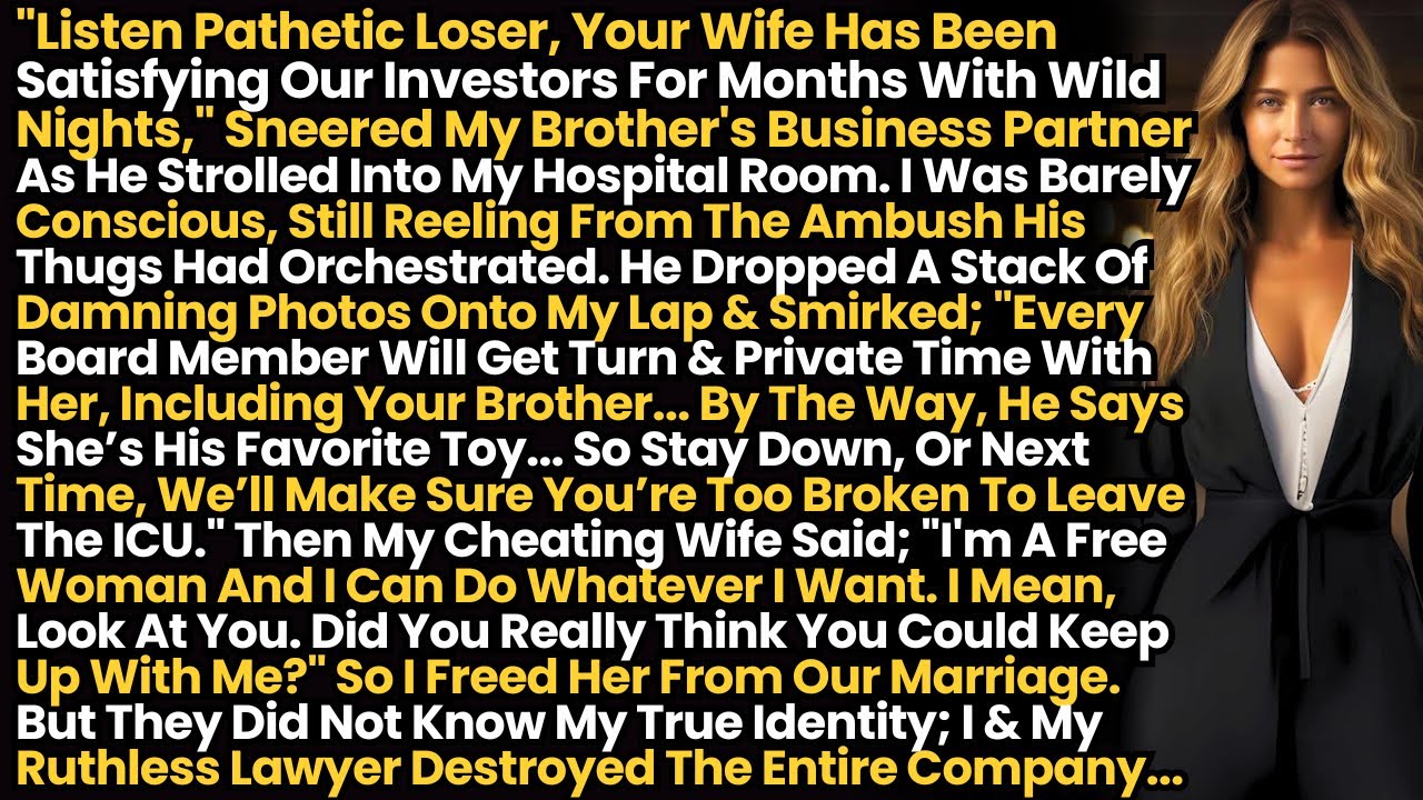 They Did Not Know My True Identity! I & My Ruthless Lawyer Destroyed The Entire Company. Cheating Wi