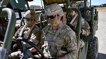 Polaris MRZR | Tactical Warfighter With Combat Electronic Warfare Intelligence Paratroopers, Germany