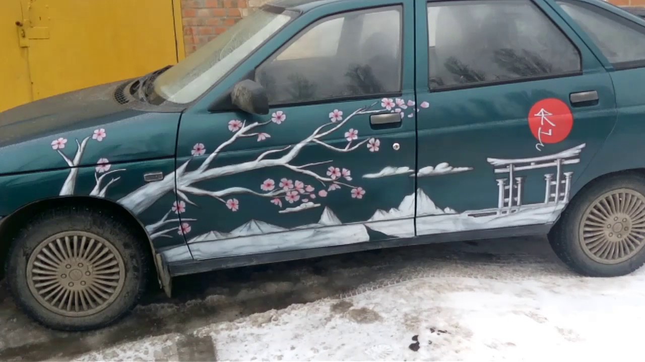 Машина винил сакура