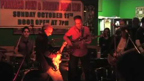 Prakash and Jordan John with Gene Olink and Michae...