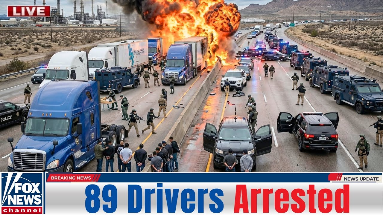 Massive FBI Raid: 89 Drivers Arrested in America’s Largest Trucking Bust | US Special Force