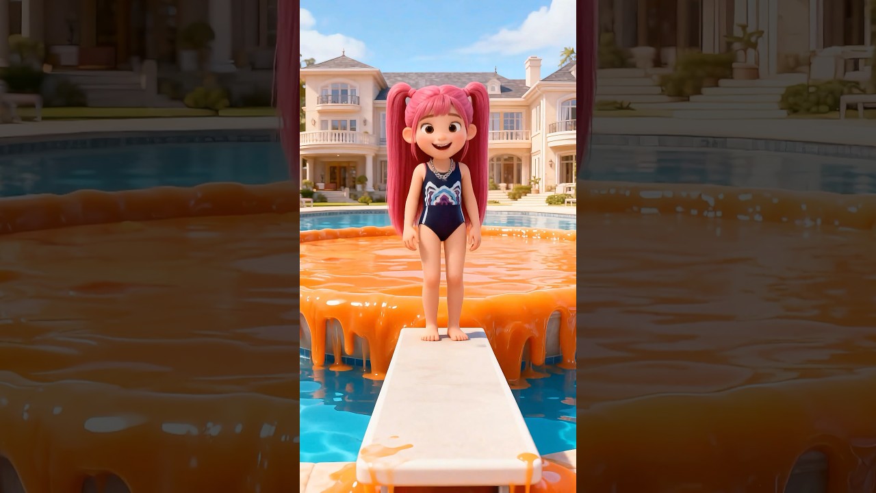 What is the girl doing 