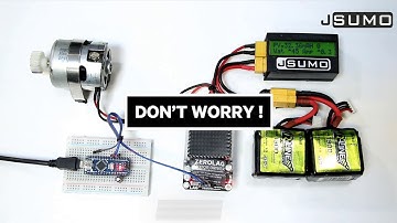 Zerolag DC Motor Driver Board 12V-32V 40A Test