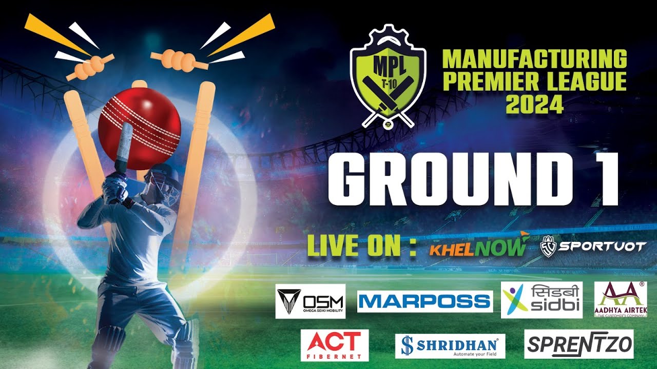 LIVE | Day 2 | Ground 1 | Manufacturing Premier League 2024 | Bengaluru