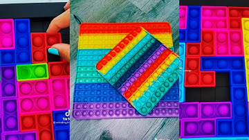 Fidget Toys Puzzle Pop It TikTok Compilation 55