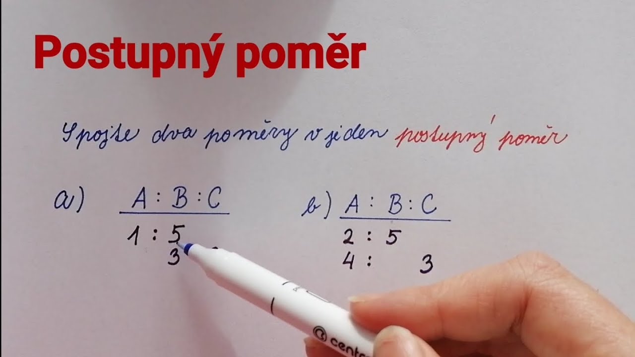 Postupný poměr