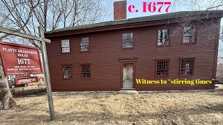 Platts-Bradstreet House, c. 1677, Rowley, MA: Witness to Stirring Times - History Bites: New England