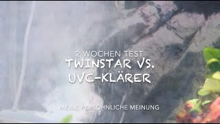 Twinstar Algae Inhibitor vs. UV-C Clarifier - And a look at my Discus aquarium - Which is better?