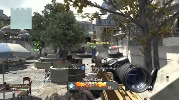 Sick Barrett Kill Feed (MODERN WARFARE 3)