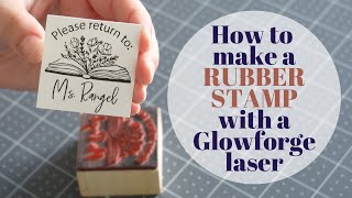 Create Your Own Business Stamp with Glowforge - Creative Fabrica