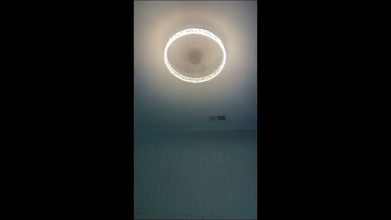 Review QUMFIXPU 20" Round Flush Mount Ceiling fan with Lights, Modern Dimmable LED Low Profile Fan