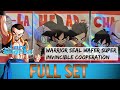 FULLSET!! DRAGON BALL SUPER WARRIOR SEAL WAFER SUPER – INVINCIBLE COOPERATION