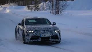 新型トヨタ・スープラが走った!スノードリフトも披露! スープラ 検索動画19 新型トヨタ・スープラが走った!スノードリフトも披露! スープラ 検索動画 19