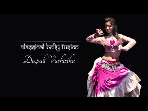 INDIAN BELLY DANCE | CLASSICAL BELLY FUSION | DANCE ON MERE DHOLNA SONG |BELLY DANCE ON BOLLYWOOD