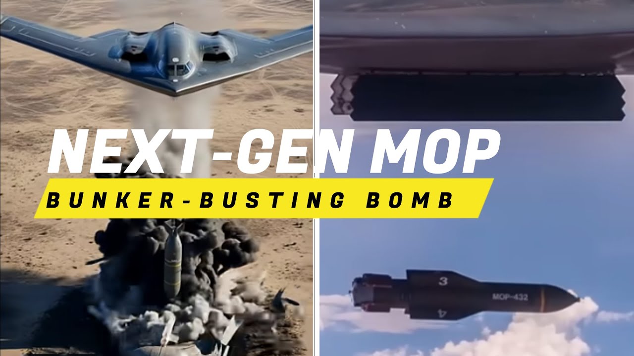US AIR FORCE WANTS NEXT-GEN BUNKER-BUSTING BOMB TO REPLACE THE GBU-57 ...