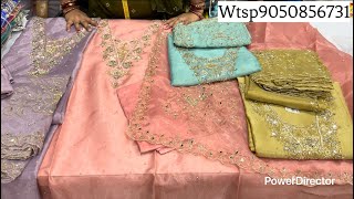 ब्याह शादी के हिसाब के पार्टी वियर हैंडवर्क सूट||(05/06/2026)