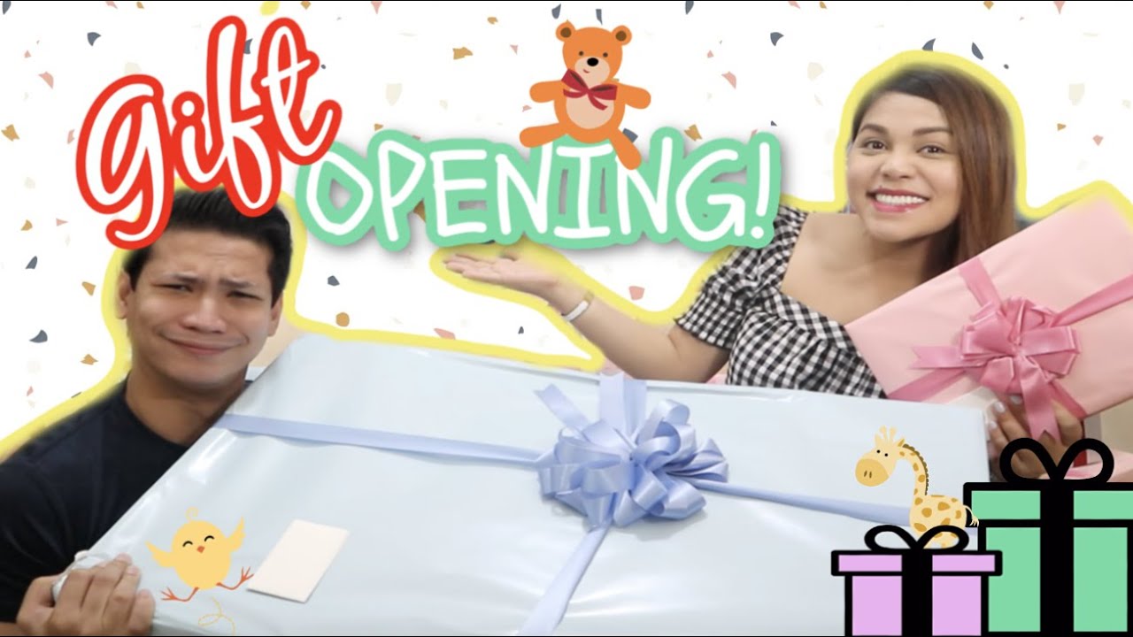 Opening Baby Shower Gifts YouTube