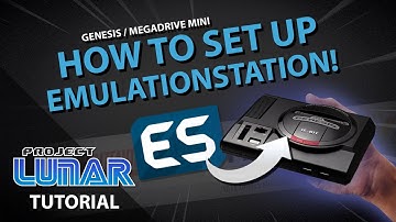 EmulationStation on Project Lunar Tutorial | Modding Your Sega Genesis Mini