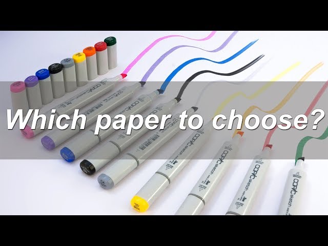 The best alcohol marker paper I've ever used - Canson Illustration review