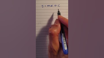 y=mx+c explained | GCSE Maths #shorts