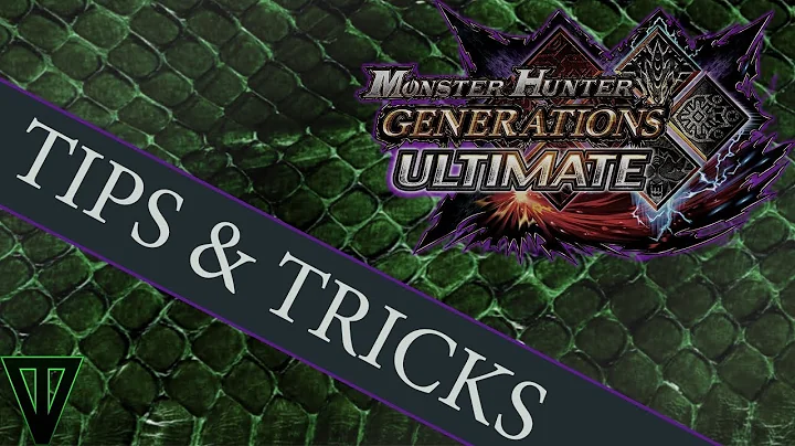 MHGU - Tips & Tricks for Every Hunter
