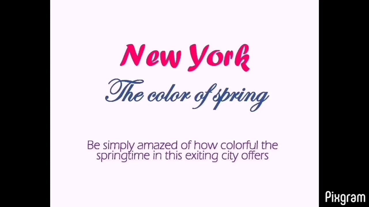 New York City Springtime