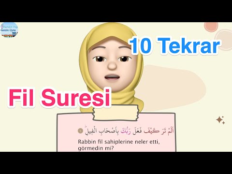 Fil Suresi  / 10 Tekrar / Ezber Dualar