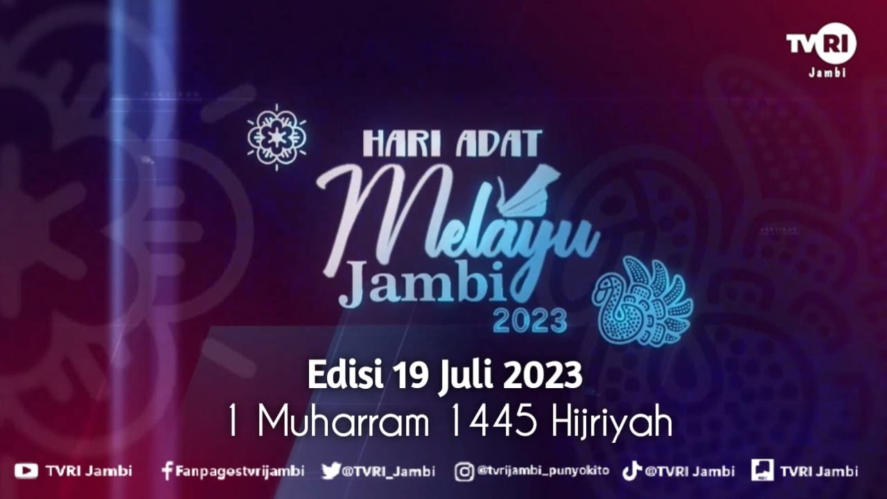 SIARAN LANGSUNG | Hari Adat Jambi#TVRIJambi#MediaPemersatuBangsa