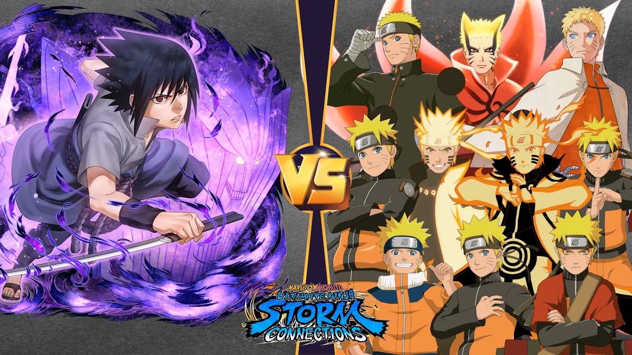 【Sasuke Uchiha VS All Naruto Marathon battle】 NARUTO X BORUTO Ultimate ...