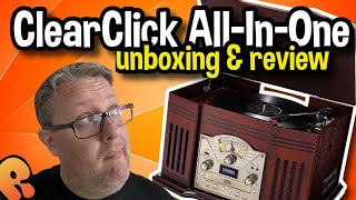 ClearClick All-in-One Turntable Review | Record Player, CD Player, Cassette Player, and More! screenshot 5