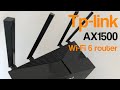 TP-Link Wi-fi 6 AX1500 Smart WiFi Router (Archer) 802.11ax, 4 Gigabit LAN Ports, Dual Band AX Router