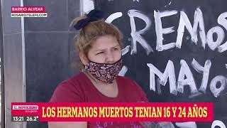 Brutal ataque a balazos, dos hermanos muertos - Telefe Rosario