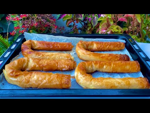 10 DAKİKADA EN KOLAY VE EN HIZLI BÖREK TARİFİ | Sarıyer Böreği #kolaytarifler #pratiktarifler #food