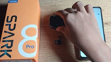 How to Pair Bluetooth Earbud in Tecno spark 8 Pro phone, Bluetooth setting tecno Mobile