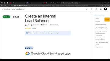 Create an Internal Load Balancer | GSP216 |