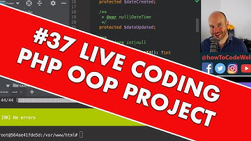Live PHP Coding Stream #37 Creating OOP course for FreeCodeCamp - Fixing PHPStan issues