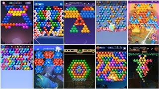 Bubble Shooter Gameplay part 141 | Bubble Rainbow, Ocean pop, Bubble witch 3 saga,Coco, Classic pop screenshot 5