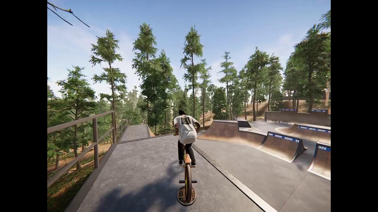 Attempting impossible stunts on BmxStreets