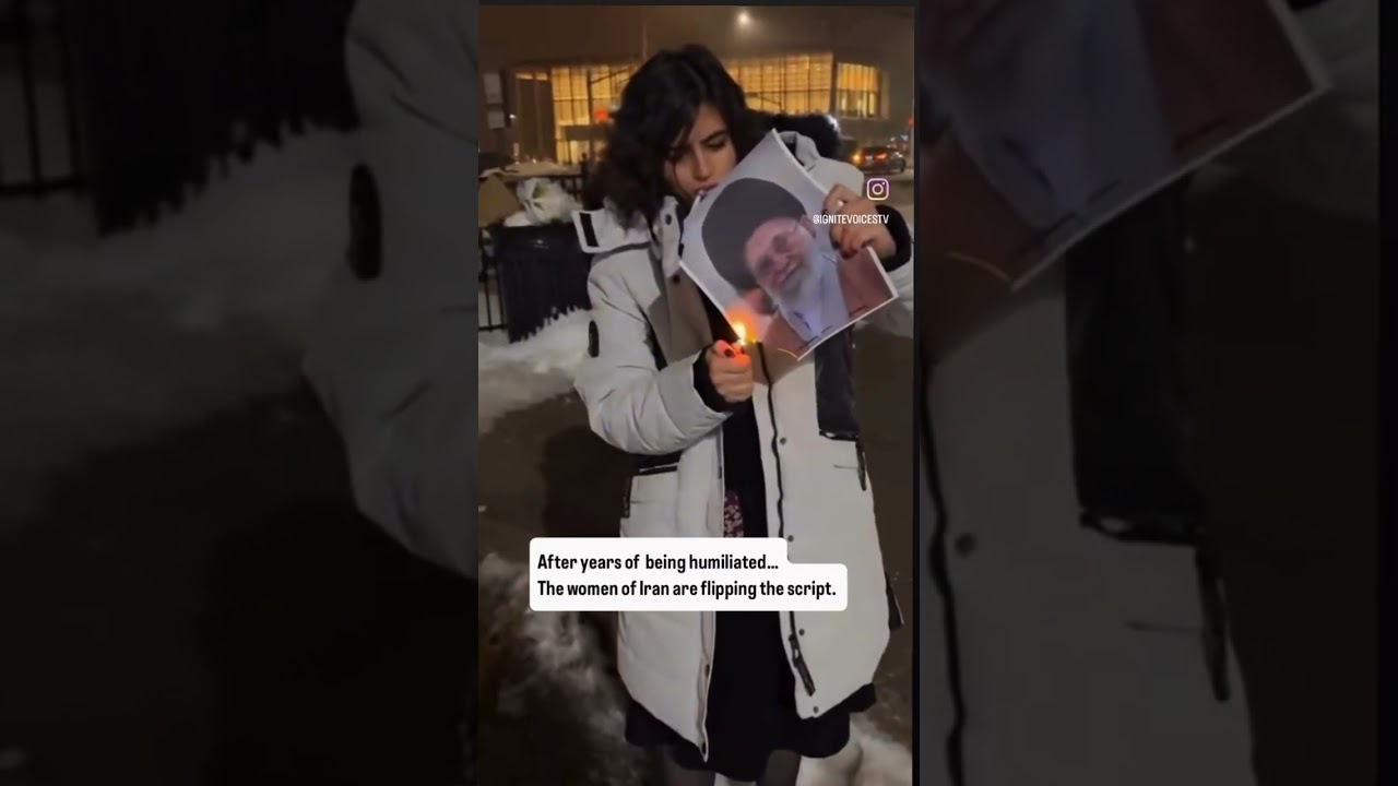 She made a statement without  saying a word…. #iran #iranprotests #khamenei #cigarette